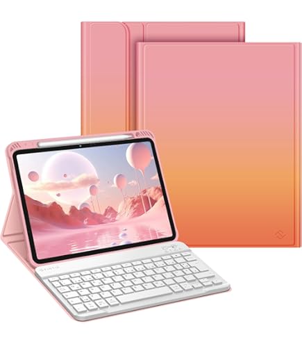 Buddi Thorn IPad 11 2025 / 10.9 2022 Hoes Met QWERTY Toetsenbord Book Case Zwart