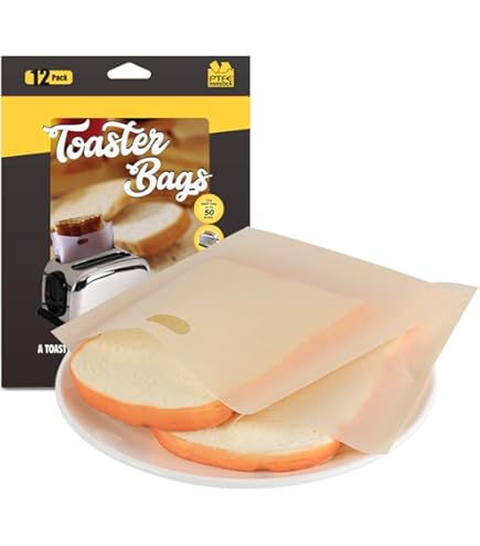 Sealapack SAP010-24 Toaster Bag, Plastic, Silver