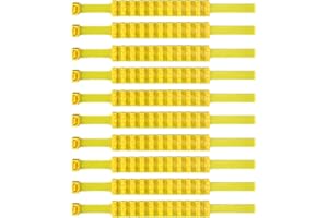 KMQRDZI 10 cadenas antideslizamiento, de nailon resistente al frío, fijaciones para neumáticos, cadenas antideslizamiento, liberación de nieve, liberación de barro, adecuadas para SUV, coches, furgonetas (17