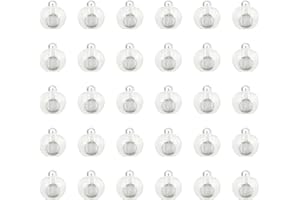 Encham 30 Stück Ballon Lichter Weiß runde Mini LED Beleuchtung für Ballon Papierlaternen Dekoration Geburtstag Party Hochzeit