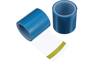 MILISTEN 2 Rolls Resin Tape Epoxy Resin Molding Tape Roll Silicone Adhesive Tapes Traceless Craft Tape Dark Blue for Making Epoxy Resin Craft Pendant Tables Hollow Frame Bezels