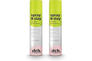 Itch Flea Home Spray - Kills Fleas, Larvae, Eggs and House Dust Mites - Fast Acting - Odourless - 500ml - Pack of 2