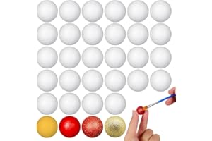 SUPVOX 100pcs Sfere di Schiuma Artigianale 2cm Sfere di Fai da Te Fai da Te modellistica Forniture Artigianali Festa di Nozze Decorazione Festival