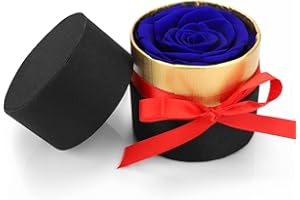 RANJIMA Rose Stabilizzate Fatte a Mano, Regalo per la Festa della Mamma, Fiori Conservati Fatti a Mano, Fiore Mai Appassito Regali per la Mamma, Ragazze Regali di Nozze, Compleanno per Donne Moglie