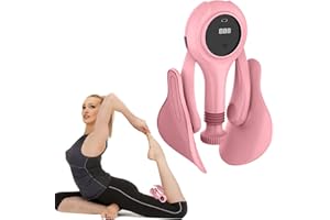 LIROPAU Hips Trainer Adduttori, Interno Coscia Attrezzo Palestra, Allenatore Pelvico Dell'anca, Attrezzi Allenamento Per Braccia Palestra Casa Glutei E Gambe Cosce Ragazze