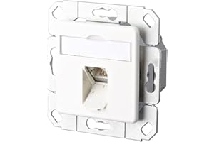 ‎METZ CONNECT METZ CONNECT RJ45 / E-DAT C6 1-Port UPk reinweiß 1307371102-I