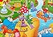 Dwinguler Eco-friendly Kids Play Mat - Dino Land (Large)