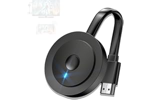 Adattatore HDMI Wireless,SOCLLLife Dongle HDMI Wireless,HD Miracast Dongle Adattatore, Stream Schermo & Video, Supporta Miracast/DLNA/Airplay per i*OS/Android/Windows/Mac i*OS/Monitor/Proiettore