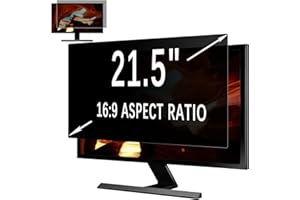MoSuul Monitor Blickschutzfilter 21.5 Zoll 16:9, Computer & Desktop Privacy Filter, Anti-Spy Blickschutzfolie Anti-Blaulicht und Blendschutz für 21.5" Monitor