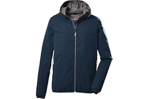 Killtec 2-warstwowa kurtka funkcyjna/kurtka outdoorowa z kapturem, możliwość spakowania Mężczyźni Kos 60 Mn Jckt