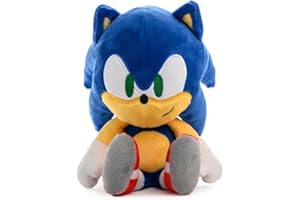 Kidrobot Peluche Kidrobot Sonic, Muñeco de Peluche, 20 cm, Plush para regalar, cumpleaños, coleccionista y navidad