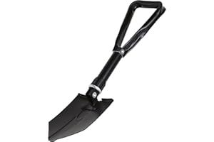 Easy Camp 680018 - Pala Plegable, Color Negro