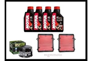 MG KIT Kit tagliando honda AFRICA TWIN 1000 olio MOTUL 7100 10w40 filtro aria olio
