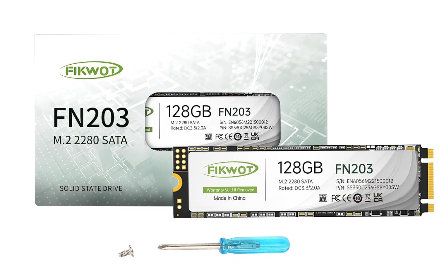 Fikwot FN203 128GB M.2 SATA SSD