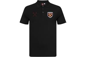 West Ham United FC - Polo Oficial para Hombre - con el Escudo del Club