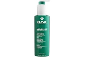 ‎RILASTIL Rilastil Ageless SC Sebum Control, reinigendes und ausgleichendes Gesichtsreinigungsgel mit Alfa Bioma Complex und Salicylsäure mit sebonormalisierender Wirkung, 250 ml