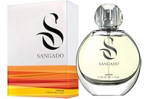 HIACYNT przez SANGADO, Perfumy dla kobiet, 8-10 godzin długotrwałego utrzymywania się, Luksusowy zapach, Kwiatowe, Delikatne francuskie esencje, Ekstra skoncentrowany (Parfum), Kobiecy, 50 ml Spray