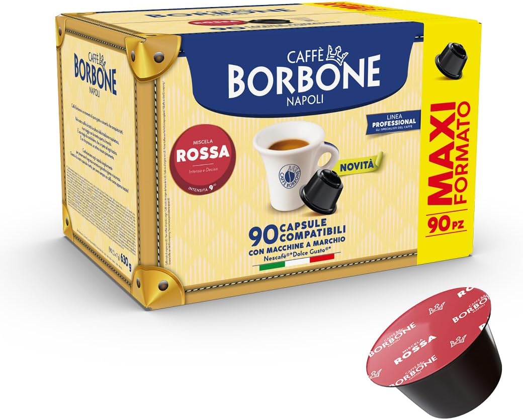 Dossier Complet & Guide Pratique : Caffè Borbone Café Mélange Rouge - 90 Capsule