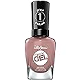 Sally Hansen Miracle Gel, Love Me Lilac, Gel-Like Nail Polish, NO UV Light Required, Chip-Resistant, Long Lasting - Up to 8 days, Easy to Use, Salon Quality Results, Vegan Formula, 14.7ml