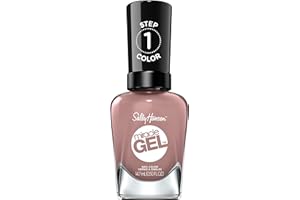 Sally Hansen Smalto Unghie Miracle Gel, Smalto Gel Senza Lampada UV, Effetto Manicure Professionale, 494 Love Me Lilac