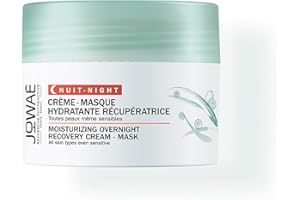 JOWAE Jowaé - Crème-Masque Hydratante Récupératrice 40 ml - Soin visage - 96% d'ingrédients d'origine naturelle - Hydrate - Lisse - Défatigue - Toutes peaux - Peaux sensibles