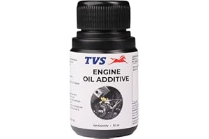 TVS Engine Oil Additive for Bikes (50ml) | Anti-Friction Formula for Petrol & Diesel Engines | Boosts Fuel Efficiency, Mileage & Engine Life