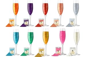 CAPPSTAN UK Twinkle My Drink® Blue Deluxe Edible Glitter for Drinks, Cakes & Cocktails | Ideal for Blue Party Decorations | Gender Reveal Decoration | Party & Birthday Decorations for Men | 5g 25 Servings