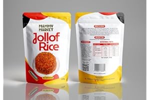 Mammy Market Jollof Rice - original flavour Ready to eat. Microwave in 90 secs and you're good to go Shipping discount on multiple packs and on large orders
