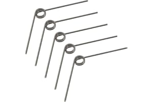 Eivdru 5 Stücke Ersatzfeder Für Astschere Universelle Astfedern Trimmfeder V-Förmige Astschere Ersatzfedern Für Gartenscheren(Schwarz,10X5CM)