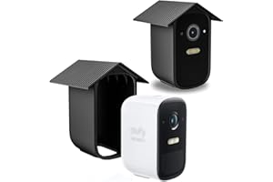 SKINGHONG Lot de 2 Coques en Silicone résistantes aux intempéries pour caméra de sécurité eufyCam 2C, système de caméra de Surveillance en Silicone,