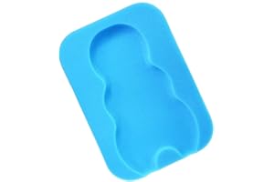 BEWAVE Baby Bath Sponge Soft Infant Bath Mat Newborn Comfy Foam Skid-Proof Cushion (Blue)