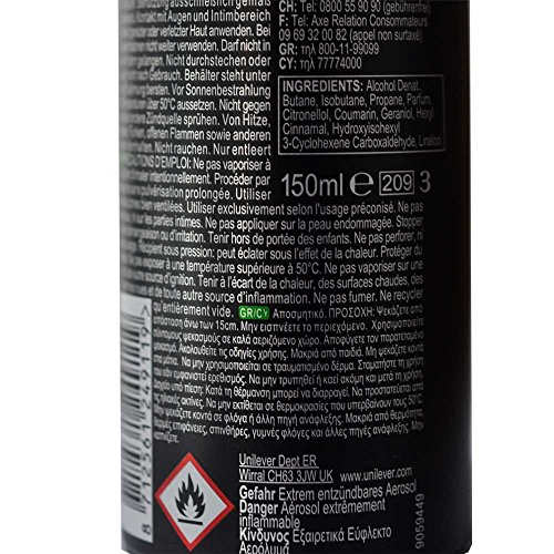 6* Axe Deospray Deo Bodyspray 150ml Africa 6*150ml - 2