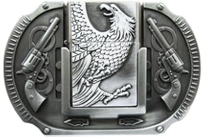 JEAN'S FRIEND New Vintage Eagle Guns Lighter Hebilla del cinturón Belt Buckle