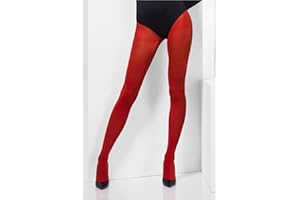 SMIFFY'S Smiffys Pantis opacos, rojos Halloween