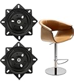 Gedotec TV-Drehteller Möbel-Auszug drehbar zum Schrauben an Fachboden | Schrankauszug Tragkraft 40 kg | Vollauszug mit Drehplatte schwarz | Auszugslänge 205 mm | 1 Stück - Auszug für Flachbildschirme