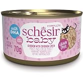 Schesir Baby Tavuk ile Tavuk Ciğeri Mus Konserve 70g