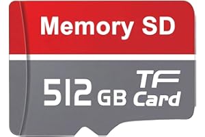 dolrun SD Karte 512 GB - Speicherkarte 512GB Mini Karte Externe Datenspeicher Memory Karte für Laptops, Android Handy, Kameras