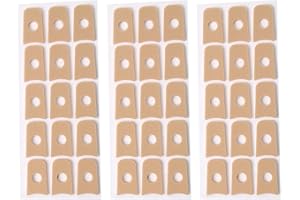 Healifty 45Pcs Self Adhesive Callus Cushions U Shaped Cushion Soft Foam Corn Pads Waterproof Toe and Foot Protectors