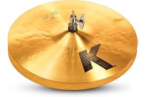 ZILDJIAN - K081314 K Light HiHat Top - Piatto per batteria 14", Medium, Finish Tradizionale