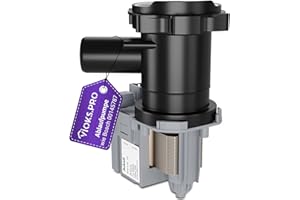 Vioks.pro Waschmaschine Abwasserpumpe Ersatz für Bosch Pumpe 00145787 - Ablaufpumpe Laugenpumpe mit Kopf und Sieb für Bosch Serie 4 Varioperfect