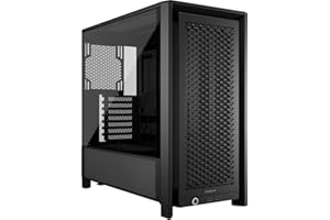 CORSAIR FRAME 4000D Modular Mid-Tower ATX PC Case – High Airflow, InfiniRail™ Fan Mounting System, Dual 360mm Radiator Support, ASUS BTF, MSI Project Zero, Gigabyte Project Stealth – Black