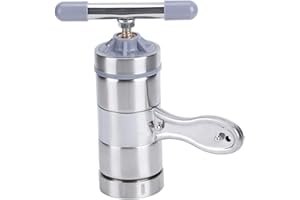 FOCKETY Presseur de Miel, Presseur de Miel Manuel en Acier Inoxydable Portable avec Filtre, Mini Extracteur de Miel de Presse de Fruits pour Le Miel, Les Fruits, Les Aliments