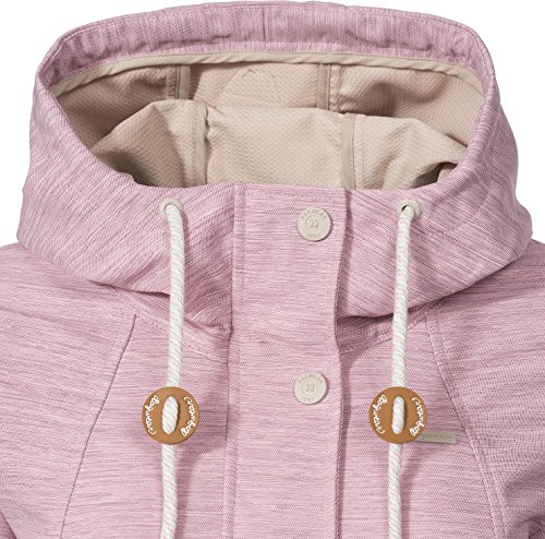 Ragwear Damen Übergangs Outdoorjacke Enrica (vegan hergestellt) Pink Gr. L - 5