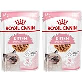 Royal Canin Kitten Yaş Kedi Maması, Yavru Kedi, 12 x 85 G (2 paketi)