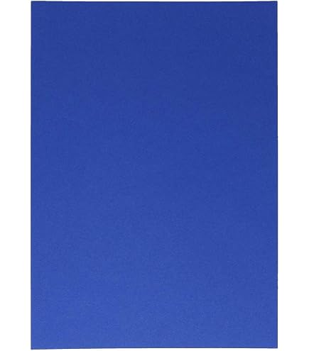 Cartoncino Colorato Blu A3 240 G/m² | Confezione 30 Fogli | Ideale Per Scuola, Arte E Biglietti Fai Da Te | Made In UK