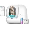 PETKIT PURA MAX 2 Self Cleaning Cat Litter Tray, App Control, 76L Extra Large Automatic Cat Litter Tray for Multi-cats, Odour Control with N50, xSecure Robot Litter Box, Includes Trash Liner