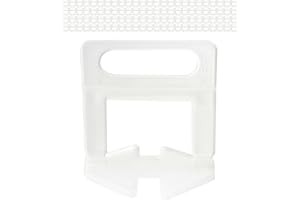 YOUR DAY MATE Lengüetas para Azulejos, para Juntas de 2,5 mm de Ancho y Baldosas de 3-15 mm de Altura, 100 Piezas, Sistema de Nivelación, Facilita la Colocación, Herramientas de Alicatado, Productos para nivelar