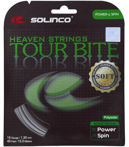 Solinco Corde De Tennis Confidential - Co-Polyester 4 Faces Pour Contrôle Et Puissance Exceptionnels