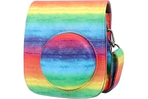 Anter Protective Case Compatible con Fujifilm Instax Mini 11 Cámara instantánea con Pinza extraíble y Bolsillo Trasero