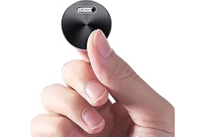 DuckDik Q37 32GB Mini Registratore Voice Actived, Uno dei più piccoli registratori, Registrazione 15 giorni su Standby, Riduzione del Rumore HD, Compatibile con Android, iPhone, Windows e Mac